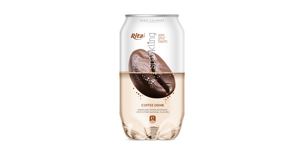 Pet can 350ml Sparkling drink with coffee flavor from CC